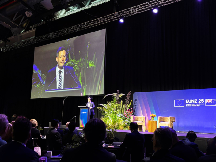 Tim McCready EU NZ Business Summit 2025