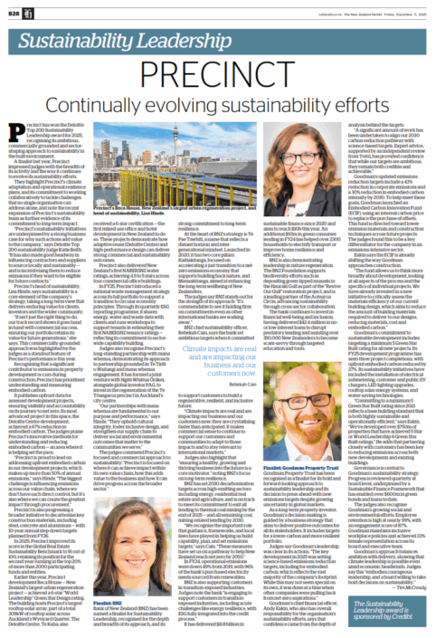 2025-12 – Sustainability Leadership